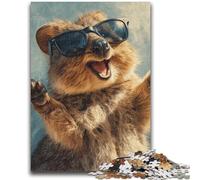 Puzzle da 1000 pezzi per adulti, regali Happy Quokka, 1000 pezzi per adulti, giochi educativi, decorazioni per la casa, decorazioni e regali unici (75x50cm)