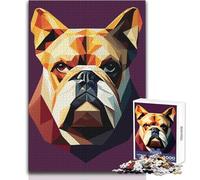 Puzzle da 1000 pezzi per adulti, regali, il mio cane bulldog, gioco educativo per famiglie, sfida difficile, idee regalo, dimensioni 50x75cm