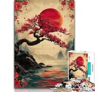 Puzzle da 1000 pezzi per adulti regali in stile giapponese paesaggio 1000 pezzi per adulti ideale come regalo per tutta la famiglia dai 14 anni in su 75x50cm