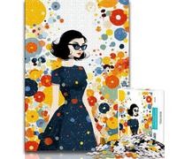 Puzzle da 1000 pezzi per adulti, regali in stile Mary Blair, giochi divertenti per la famiglia, attività divertenti a casa, regalo di compleanno, regali da viaggio (38x26cm)