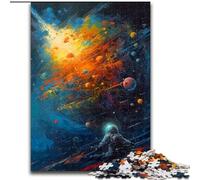 Puzzle da 1000 pezzi per adulti, regali La bellezza dello spazio, per 14+ anni, per divertimento in famiglia e serate di gioco, collezione di artisti, belle arti (dimensioni 50x75cm)