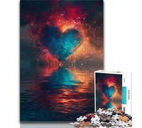 Puzzle da 1000 pezzi per adulti regali Love at Sea puzzle per adulti antistress sfida difficile regali di Babbo Natale segreto 38x26cm