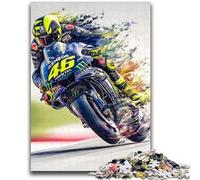 Puzzle da 1000 pezzi per adulti, regali MotoGP difficili, regali per amici e familiari, adatti per E 14 50X75CM