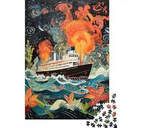 Puzzle Da 1000 Pezzi Per Adulti, Regali Ocean Liner Adventure Puzzle Giochi Rilassanti Difficile Difficile Regalo Di Compleanno, Regali, 70x50cm/1000pcs