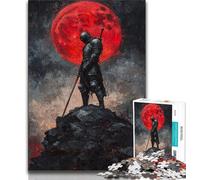 Puzzle da 1000 pezzi per adulti, regali per adolescenti, puzzle del cavaliere solitario, interessante riduzione dello stress, interazione genitore-figlio (dimensioni 75x50cm)