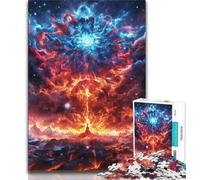 Puzzle da 1000 pezzi per adulti regali per adulti puzzle con paesaggio dell'universo della Via Lattea antistress sfida difficile regali di Babbo Natale segreto 75x50cm