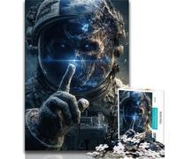 Puzzle da 1000 pezzi per adulti, regali per bambini, puzzle con astronauti per adolescenti, rompicapo, regalo di compleanno per uomini (dimensioni 75x50cm)