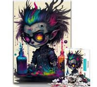 Puzzle da 1000 pezzi per adulti regali per bambini scarabocchio 1000 pezzi per adolescenti perfetti per le serate di gioco giocattolo colorato per la casa regalo 26x38cm