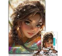 Puzzle da 1000 pezzi per adulti, regali per la ragazza dei sogni, aiuta il cervello ad allenarsi, giocattoli avvincenti per coltivare la pazienza, regalo per compleanni, 38x26cm