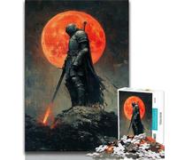 Puzzle da 1000 pezzi per adulti, regali, puzzle del cavaliere solitario, giochi educativi, decorazioni per la casa, adatti per la decorazione della scrivania (dimensioni 75x50cm)