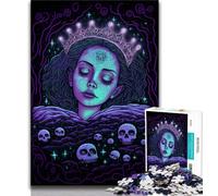 Puzzle da 1000 pezzi per adulti, regali, puzzle della principessa addormentata per adulti, giocattoli educativi per l'apprendimento, giochi per famiglie, regali e compleanni unici (dimensioni 75x50cm)