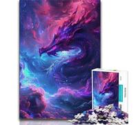 Puzzle da 1000 pezzi per adulti, regali, puzzle "Il drago tra le nuvole", giocattolo educativo, divertenti giochi per famiglie, arredamento unico per la casa (dimensioni 38x26cm)