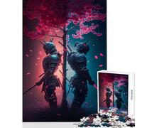 Puzzle da 1000 pezzi per adulti regali samurai del bene e del male giocattolo decorazione da parete ottimo regalo giochi educativi interessanti riduzione dello stress dimensioni 50x75cm