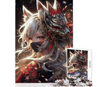 Puzzle da 1000 pezzi per adulti regali simpatici giocattoli da parete a forma di sirena ninja assassina regalo per compleanni gioco per famiglie interessante riduzione dello stress dimensioni 50x75cm