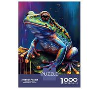 Puzzle Da 1000 Pezzi Per Adulti, Regali The According Frog Puzzle, Giochi Divertenti Per La Famiglia, Regali Divertenti Per Amici E Parenti 52x38cm/1000pcs