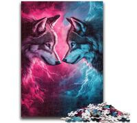 Puzzle da 1000 pezzi per adulti, regali TwoWolves, antistress, per trascorrere il tempo in casa, lista dei desideri con Babbo Natale, 38x26cm