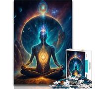 Puzzle da 1000 pezzi per adulti regali Universo Zen esoterico 1000 pezzi per adulti giochi divertenti per famiglie ideali come regalo per tutta la famiglia 75x50cm