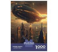 Puzzle Da 1000 Pezzi Per Adulti, Regali Urban Airship Puzzle Per Adulti Gioco Pratico Ma Divertente E Umoristico Ottimo Regalo Per I Giocatori 70x50cm/1000pcs