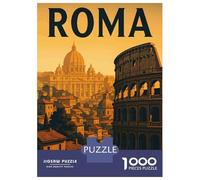 Puzzle Da 1000 Pezzi Per Adulti, Regali Vintage Roma Travel Puzzle Per Adulti Gioco Pratico Analisi E Logica Difficile Da Completare 70x50cm/1000pcs