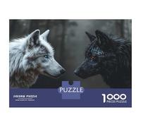 Puzzle Da 1000 Pezzi Per Adulti, Regali Wolf Blue Eyes Puzzle Per Adulti Gioco Pratico Analisi E Logica Difficile Da Completare 70x50cm/1000pcs