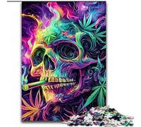 Puzzle da 1000 pezzi per adulti, regalo con scheletro di foglia, difficile, regalo per amici e familiari, adatto per bambini di età compresa tra 50 e 14 anni (dimensioni 50x75cm)