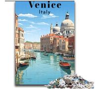 Puzzle da 1000 pezzi per adulti, regalo di viaggio a Venezia, Italia, apprendimento educativo, ideale come regalo per tutta la famiglia, 75x100cm