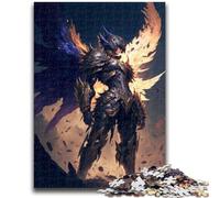 Puzzle da 1000 pezzi per adulti, regalo, giocattolo educativo per l'apprendimento del guerriero celeste, ideale come regalo per tutta la famiglia, 50x75cm