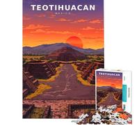 Puzzle da 1000 pezzi per adulti regalo Ombre dorate sul Viale dei morti difficile e stimolante decorazione per la casa giocattolo educativo per ragazzi dai 14 anni in su (50x75cm)