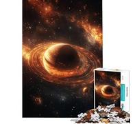 Puzzle da 1000 pezzi per adulti regalo Orbital Glow Cosmic Dance Puzzles per adulti gioco pratico decorazione per la casa regalo di compleanno regali (dimensioni 38x26cm)