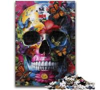 Puzzle da 1000 pezzi per adulti, regalo per imparare l'arte dello scheletro, giocattolo educativo, ideale come regalo per tutta la famiglia, 50x75cm