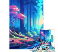 Puzzle da 1000 pezzi per adulti regalo pittura estetica sfida impegnativa da completare gioco per famiglie dai 14 anni in su gioco di puzzle offerto (38x52cm)