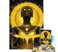 Puzzle da 1000 pezzi per adulti regalo puzzle della Dea Dorata giocattolo antistress assemblaggio di modelli ottimo regalo per gli appassionati di videogiochi (dimensioni 38x52cm)