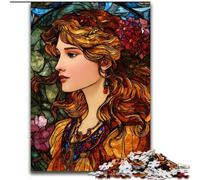 Puzzle da 1000 pezzi per adulti, regalo Sacerdotessa Maya, apprendimento educativo, ideale come regalo per tutta la famiglia (dimensioni 50x75cm)