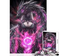 Puzzle da 1000 pezzi per adulti Regina dei Draghi gioco rompicapo sfida difficile giocattolo decorativo da parete per rafforzare l'amore tra le coppie (38x26cm)