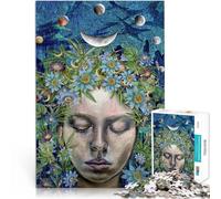 Puzzle da 1000 pezzi per adulti Regina della Luna Oscura Giocattolo educativo antistress Decorazione murale Regali unici per compleanno e Natale 75x50cm