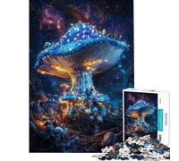 Puzzle da 1000 pezzi per adulti Regno dei Funghi Stellari giochi educativi giocattoli regali per il Secret Santa attività per la famiglia (dimensioni 75x50cm)