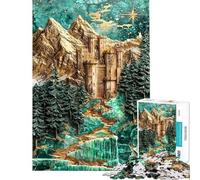 Puzzle da 1000 pezzi per adulti Regno dei Sogni puzzle Kintsugi per adolescenti ideale per passare il tempo in casa stimolare la mente e creare un'atmosfera unica perfetto per compleanni 50x75cm