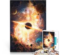 Puzzle da 1000 pezzi per adulti Relatività Fatto di legno da 14 anni in su gioco di sfida unico Offerti come regali per tutta la famiglia misurare:50x75cm