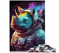Puzzle da 1000 pezzi per adulti Rhino Legend Puzzle di apprendimento 26 x 38 cm, gioco impegnativo e gioco di famiglia per adolescenti dai 14 anni in su