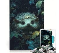Puzzle da 1000 pezzi per adulti "Riccio nel bosco" gioco interattivo ideale per l'interazione genitore-figlio e come regalo per tutta la famiglia 50x75cm