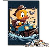Puzzle da 1000 pezzi per adulti Ride with The Quackstar, puzzle da 1000 pezzi ideale come regalo di compleanno o per le feste, gioco da tavolo (dimensioni 50x75cm)