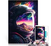 Puzzle da 1000 pezzi per adulti Riflessioni dell'astronauta 1 Gioco intellettuale giocattolo offerte come regali per tutta la famiglia 38x26cm
