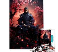 Puzzle da 1000 pezzi per adulti rilassante con samurai giapponesi ideale per allenare la mente e come decorazione Gioco rompicapo adatto a partire dai 14 anni (50x75cm)