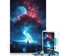 Puzzle da 1000 pezzi per adulti "Risveglio Celeste",gioco di precisione e abilità mentale,ideale per momenti di relax e come regalo di Natale (50x75cm)