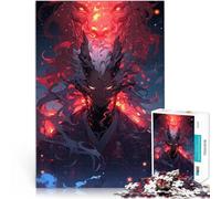 Puzzle da 1000 pezzi per adulti Risveglio degli Oni Infernali giocattoli educativi per l'apprendimento Migliorare l'amore tra le coppie 75x50cm