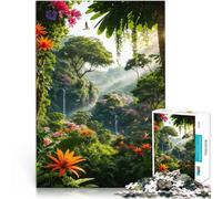 Puzzle da 1000 pezzi per adulti Risveglio verde Antistress Vacanza in patria Uccidere il tempo Lista dei desideri con Babbo Natale 50x70cm