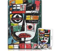 Puzzle da 1000 pezzi per adulti, ritratto astratto originale, decorazione per la casa, giocattoli fai da te per bambini dai 14 anni in su (dimensioni 50x75cm)