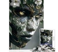Puzzle da 1000 pezzi per adulti ritratto della dea della natura cibernetica decorazione per la casa giocattoli ottimo regalo gioco pratico con pezzi completamente interconnessi di forma casuale50x75cm