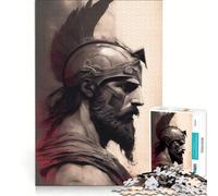 Puzzle da 1000 pezzi per adulti ritratto di un soldato gioco impossibile analisi e logica per rafforzare l'amore tra le coppie 38x52cm