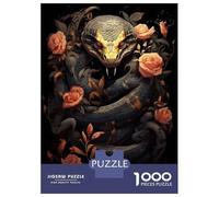 Puzzle Da 1000 Pezzi Per Adulti Ritual Python Puzzle Per Adulti Giocattolo Decorazione Da Parete Corsa Di Velocità Manuale Difficile E Sfida 70x50cm/1000pcs